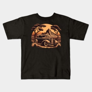 vintage ford car Kids T-Shirt